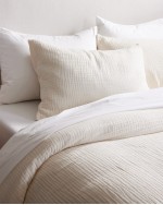 Organic Airy Gauze Duvet Cover Set - Undyed