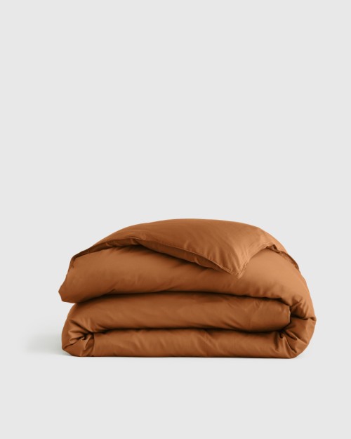 Bamboo Duvet Cover - Terracotta