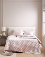 Bamboo Quilt - Soft Blush