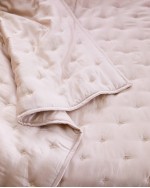 Bamboo Quilt - Soft Blush