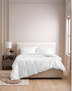 Bamboo Pillowcase Set - White