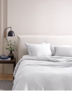 Bamboo Pillowcase Set - White