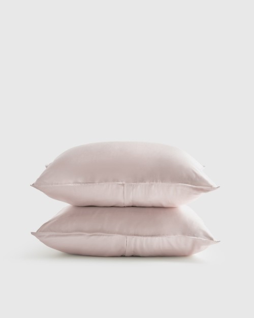 Bamboo Sham Set - Soft Blush