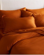 Bamboo Sham Set - Terracotta