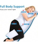 Memory Foam Body Pillow Full Body Pillows For Adults Sleeping Firm Long Body Pillow For Side Back Stomach Sleeper Pregnancy