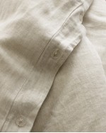 European Linen Chambray Deluxe Bedding Bundle - Natural