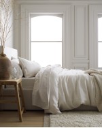 European Linen Duvet Cover Set - Sand