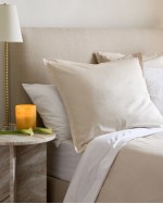 Luxury Organic Sateen Euro Sham - Sand