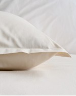 Luxury Organic Sateen Euro Sham - Sand