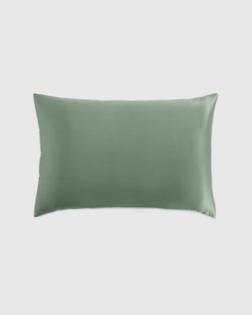 100% Mulberry Silk Pillowcase - Eucalyptus